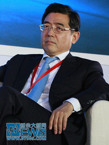 商务部欧洲司副司长马社(图片来源:新浪财经 顾国爱 摄)