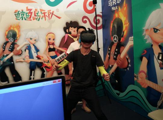ChinaJoy来了一支叫“鲸鱼岛”的乐队,成员都是虚拟的