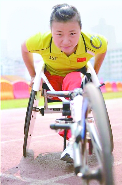 轮椅竞速女将刘文君:蝉联不易 冠军是最好的谢幕