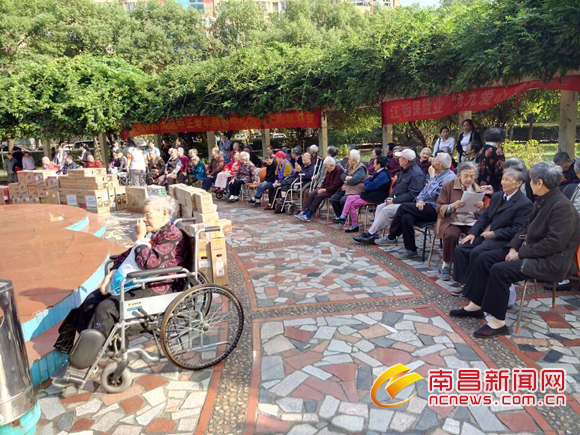 南昌10名抗战老兵重阳齐聚