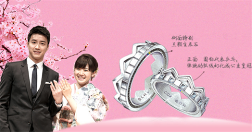 盘点那些嫁给爱情的明星们 都选择BLOVES定制婚戒